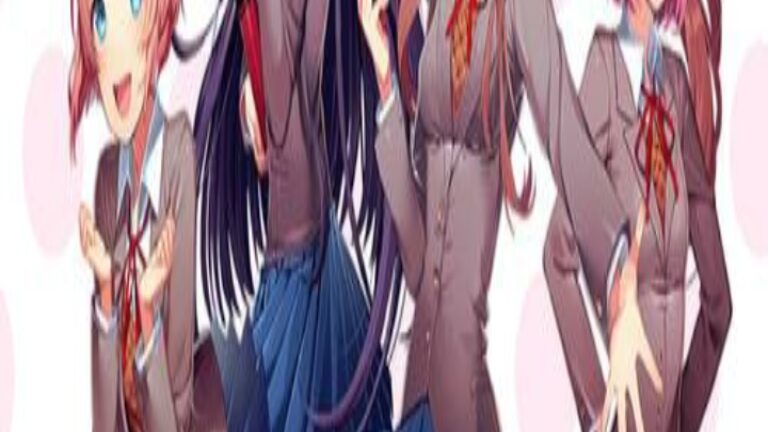 Doki Doki literature club alternativo rol 1 imagen del grupo Doki Doki literature club alternativo rol